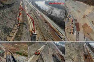 VIDEO: Pe autostrada A1, tronsonul Lugoj-Deva, în “dealul liliecilor”, au reapărut “chinezii” de la UMB Spedition
