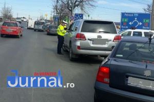 Sute de amenzi aplicate de poliţişti pe drumurile din judeţ