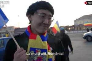 Studentul chinez care a mers la Alba Iulia înfăşurat în steaguri tricolore, va fi declarat post-mortem cetăţean de onoare al Bacăului