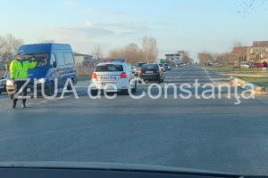Accident rutier pe DN22, la Lumina, judetul Constanta. Doua masini implicate. O victima (galerie foto) 