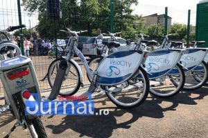 Într-o săptămână, focşănenii pot închiria biciclete de la VeloPark