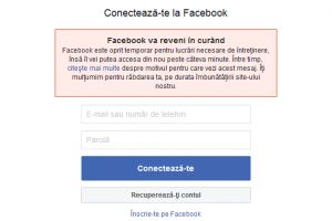Facebook a căzut în mai multe ţări. Și România este afectată: conturile nu pot fi accesate