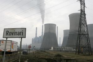 Incendiu la Termocentrala Rovinari