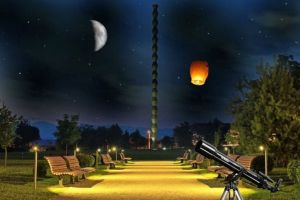 Eveniment astronomic deosebit, la Târgu-Jiu – 62 de lampioane, pentru Brâncuşi