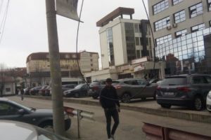 Spânzurătoare în centrul Piteştiului