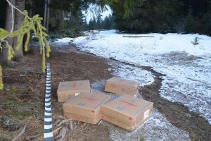 Patru focuri de armă pentru deturnarea unui transport de ţigări de contrabandă la Lupcina