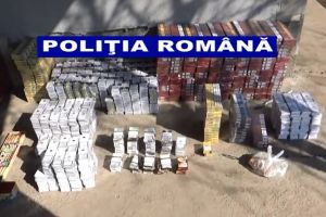 VIDEO Țigări de contrabandă depistate în urma unor percheziţii