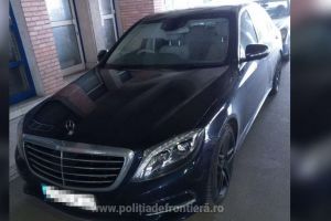 Mercedes de 60.000 de euro, furat în urmă cu două săptămâni din Anglia, a fost oprit la frontiera Borş