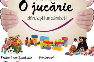 Donezi o jucărie, DĂRUIEȘTI un zâmbet!