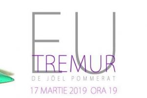 „Eu tremur” în premieră, la Teatrul Studio