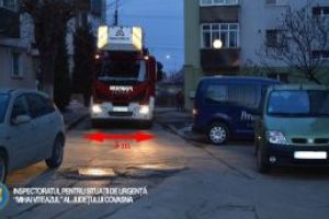 ISU Covasna face apel către cetăţeni să fie atenţi unde îşi parchează maşinile şi să respecte prioritatea echipelor aflate în intervenţie