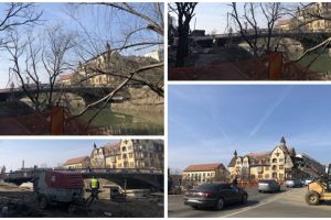 Încă o vară cu şantiere la podurile din Iosefin. Robu: În mod normal, sunt gata în septembrie