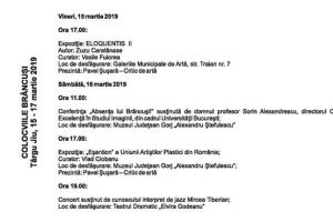 FOTO: Vezi programul manifestărilor dedicate lui Brâncuşi!