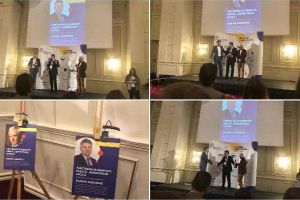 FOTO: Gheorghe Damian, primarul comunei Ciugud, desemnat funcţionarul anului din administraţia locală din România