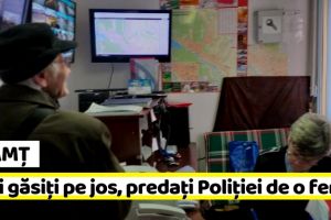 NEAMȚ: Banii predaţi Poliţiei Locale Piatra-Neamţ şi-au găsit proprietarul (FOTO)