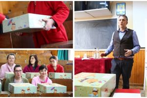 Mămicile de la Maternitatea Bega au primit pachete cu lucruri necesare bebeluşilor