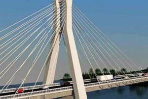 Podul suspendat Brăila Tulcea, finalizat în trei ani 