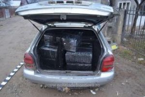 Maramures: Peste 30.200 de pachete cu tigari confiscate la frontiera de nord