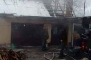 Incendiu la o casa din Chiuzbaia