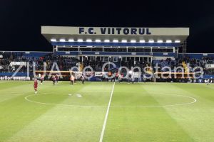 LIVE TEXT. Imagini de la eveniment: FC Viitorul se dueleaza la Ovidiu cu CFR Cluj, campioana Romaniei