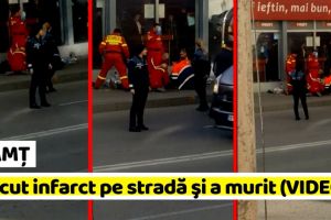 NEAMȚ: A decedat după ce a căzut pe stradă, în Piatra-Neamţ (VIDEO)