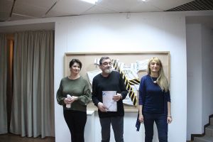 FOTOGALERIE La Muzeul de Artă, lucrări de Adrian Ghenie, cel mai bine cotat pictor român