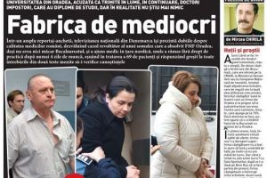 Nu rataţi noul BIHOREANUL tipărit: Universitatea din Oradea, acuzată că trimite în lume doctori impostori