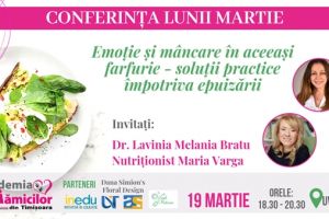 Emoţie şi mâncare în aceeaşi farfurie. Participaţi la un eveniment pentru a afla sfaturile specialiştilor