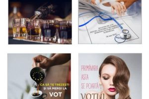 Pentru sănătatea dvs, prezentaţi-vă regulat la vot! Un orădean a pornit o campanie inedită de stimulare a participării la vot pentru alegerile europarlamentare din 26 mai