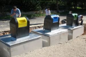 Unde vor fi primele platforme îngropate de gunoi?