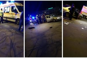 Pieton în stare gravă după ce a fost lovit de maşină, în Calea Buziaşului din Timişoara