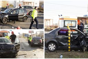 Patru persoane au ajuns la spital în urma unui accident petrecut în Calea Lugojului