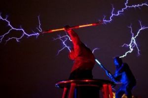 BEGA! 2019 – The Lightning Project. Cavaleri se luptă cu fulgere reale de 5 m I GALERIE FOTO - VIDEO