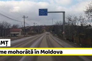 NEAMȚ: Vreme mohorâtă şi carosabil parţial umed în Moldova. Cum se circulă pe drumurile naţionale