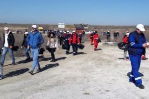 Plaja Corbu, ecologizată de angajaţii Rompetrol Rafinare 