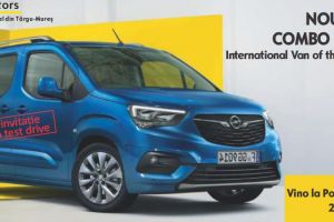 Noul Opel Combo debutează la Târgu Mureş, prin dealerul MHS Motors, în zilele de 22 şi 23 martie