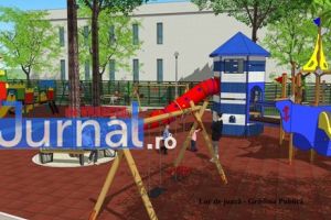 FOTO: Cum vor arăta noile locuri de joacă din centrul Focşaniului şi din cartierul Mîndreşti