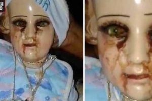 Miracol? O statuie a lui Iisus Hristos a fost filmată plângând cu sânge. Video în articol