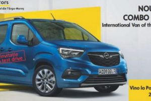 Noul Opel Combo debutează la Târgu Mureş, prin dealerul MHS Motors