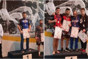 Luptatori la Sharks Gym Constanta: Madalin Pirvulescu, aur la Nationalele de MMA. Stefan Orza, medalie de bronz
