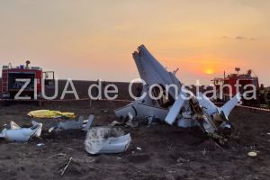 Pilotul ranit grav in accidentul aviatic de la Tuzla a fost externat din Spitalul Judetean Constanta