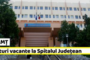 NEAMȚ: 4 posturi vacante la Spitalul Judeţean