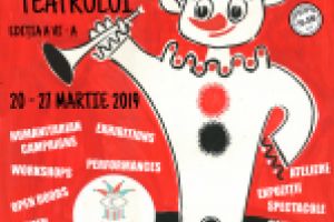 PROGRAM SĂPTĂMÂNA TEATRULUI, ediţia a VI-a, 20 – 27 martie 2019,  organizată de Teatrul Colibri Craiova