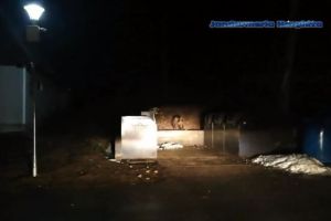 Ursuleţ salvat de jandarmi din Băile Tuşnad, sub supravegherea mamei lui