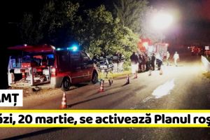 NEAMȚ: Accident grav în Neamţ – Exerciţiu cu activarea Planului roşu de intervenţie