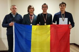 Podium pentru reprezentanţii UBB la Balcaniada de matematică pentru studenţi