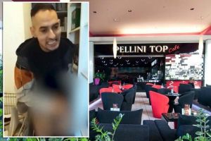 Scene şocante într-o cafenea populară din Lotus Oradea: Un tânăr s-a „jucat” cu penisul printre produsele din magazie! (VIDEO)