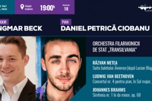 Pianistul Daniel Petrică Ciobanu, la Filarmonica Transilvania