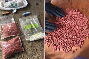 FOTO/VIDEO. Captură importantă de droguri în Satu Mare: Pastile de ecstasy, amfetamină şi cocaină