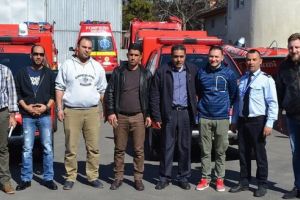 FOTO: Oaspeţi iordanieni la ISU Mureş